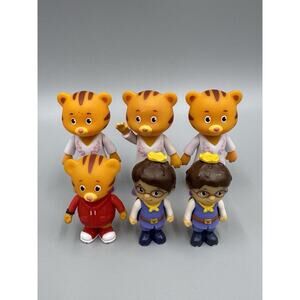 Daniel Tigers Neighborhood Figures Lot Of 6